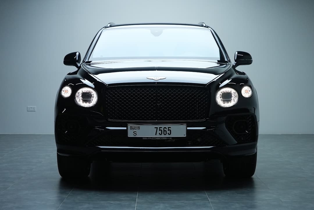 Bentley Bentayga Black listed for rent in Dubai