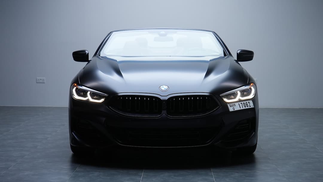 BMW 840 Black listed for rent in Dubai