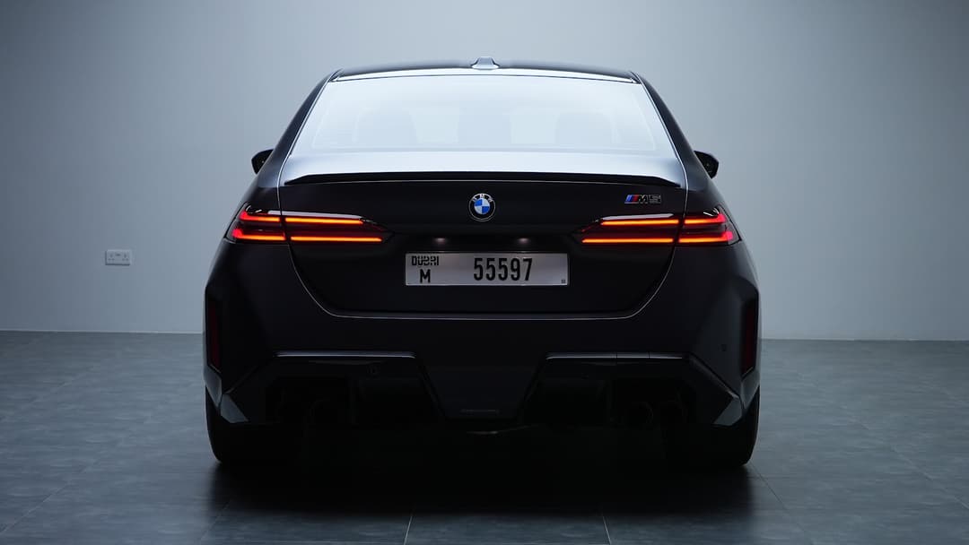 BMW M5 G90 Black Matte listed for rent in Dubai