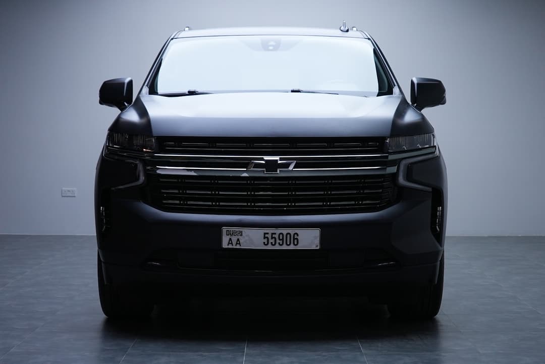 Chevrolet Tahoe Black listed for rent in Dubai