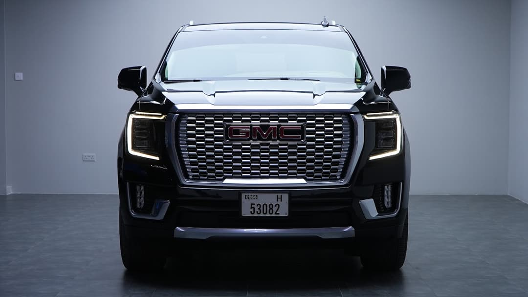 GMC Yukon Denali Black listed for rent in Dubai