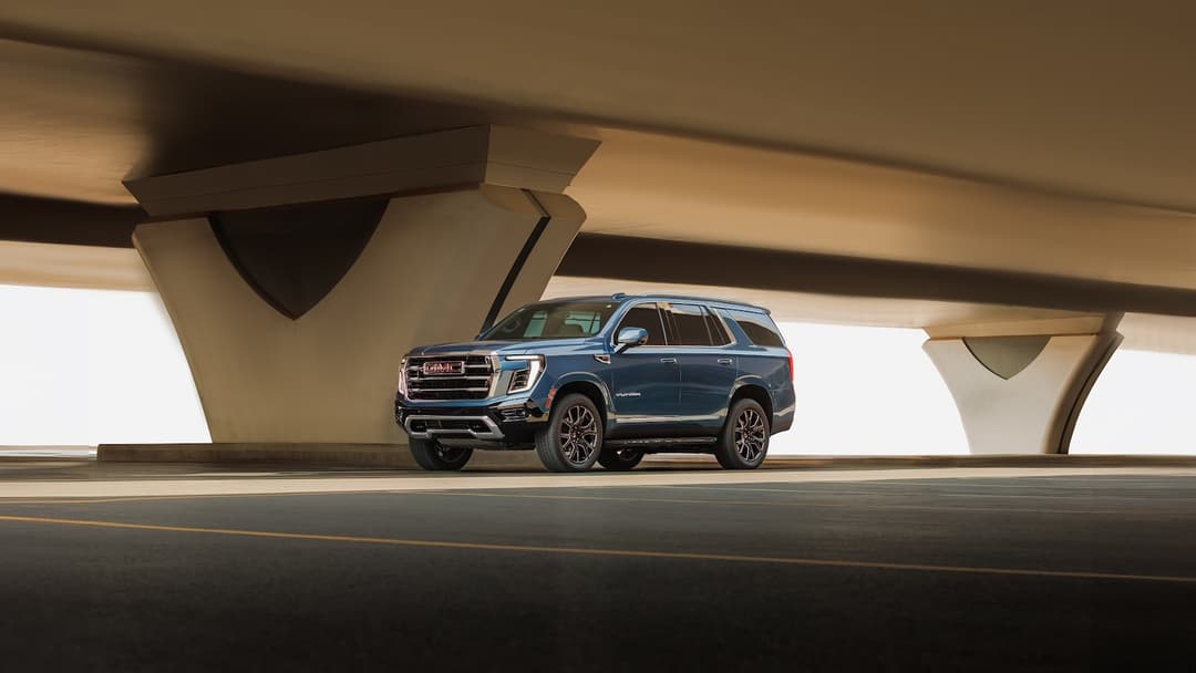 2025 GMC Yukon Denali Blue listed for rent in Dubai