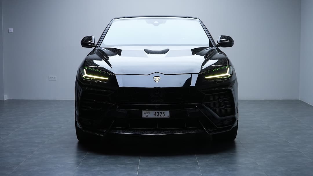 Lamborghini Urus Mansory Black listed for rent in Dubai