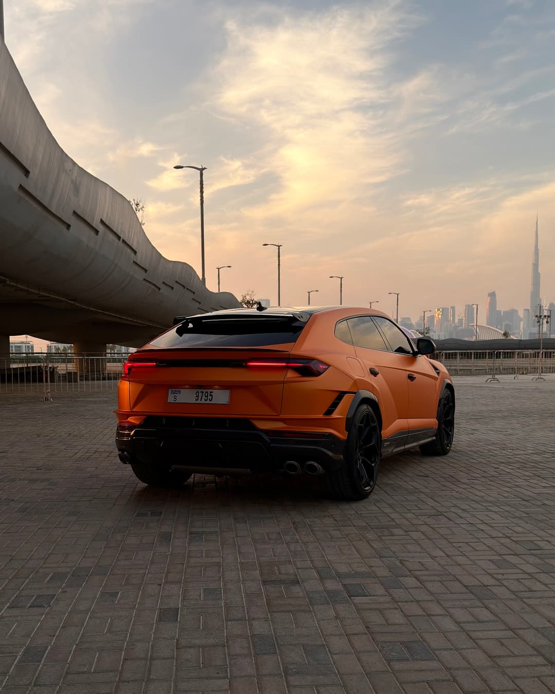 Lamborghini Urus Performante Orange listed for rent in Dubai
