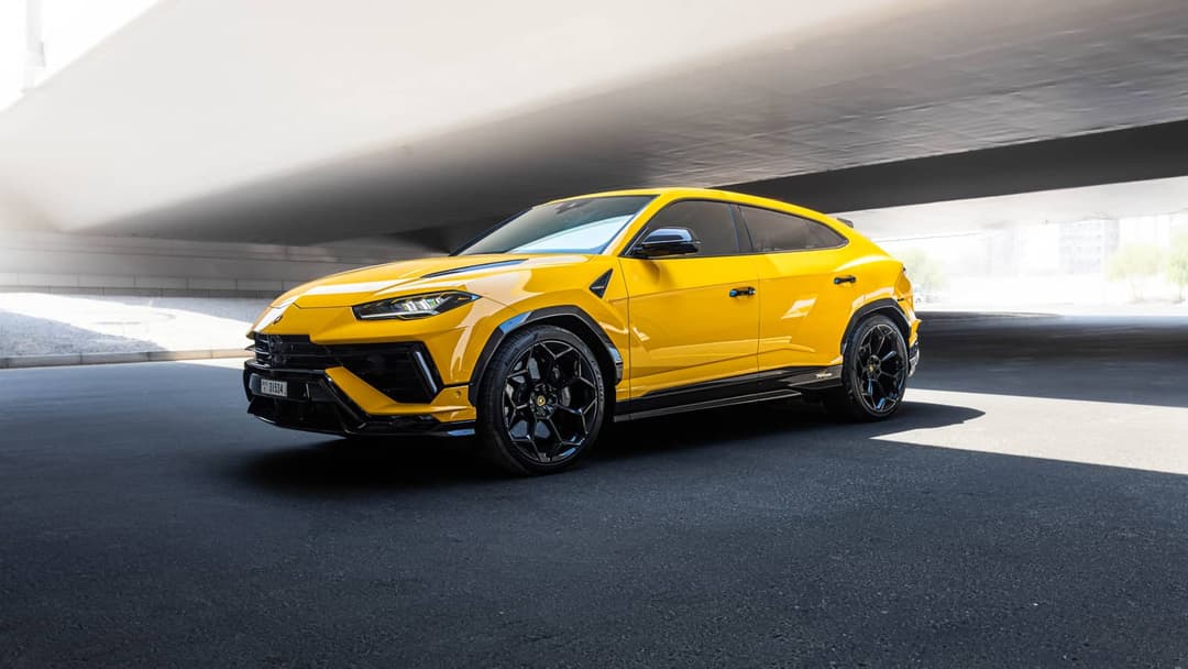 Lamborghini Urus Performante Yellow listed for rent in Dubai
