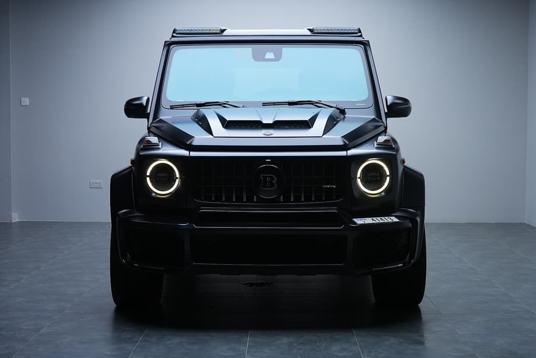 Mercedes-Benz G800 Brabus Black Matte listed for rent in Dubai