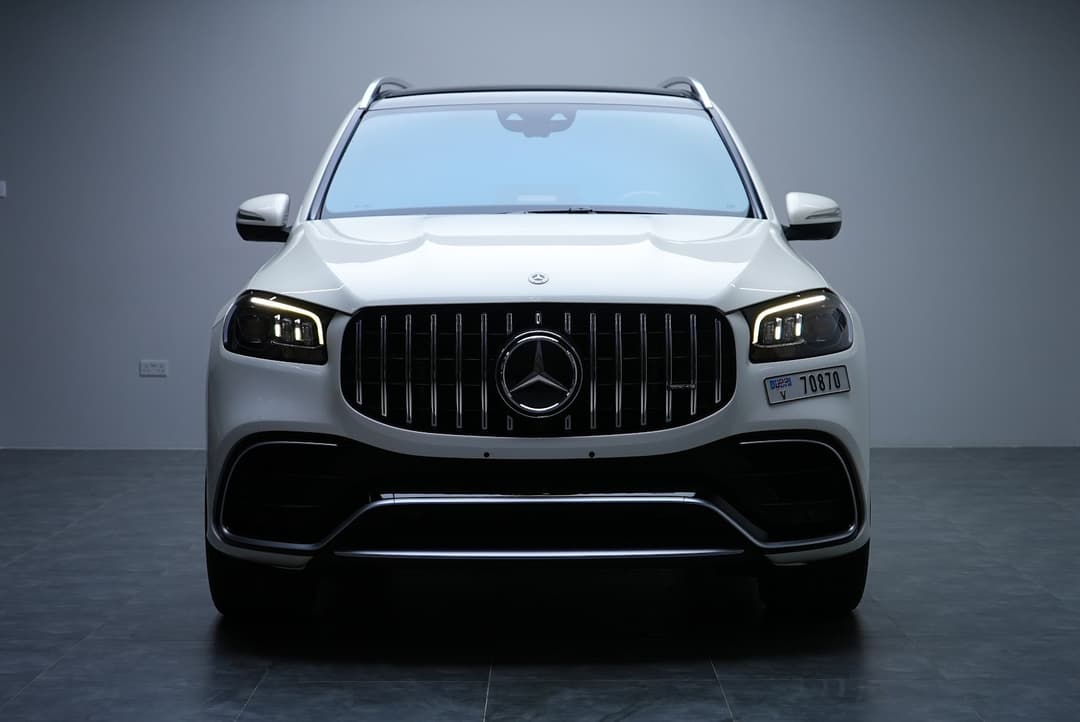 Mercedes-Benz GLS 63 White listed for rent in Dubai