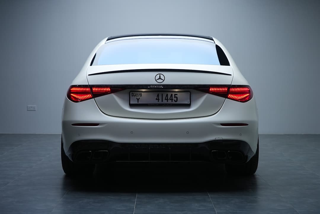 Mercedes-Benz S580 Brabus White listed for rent in Dubai