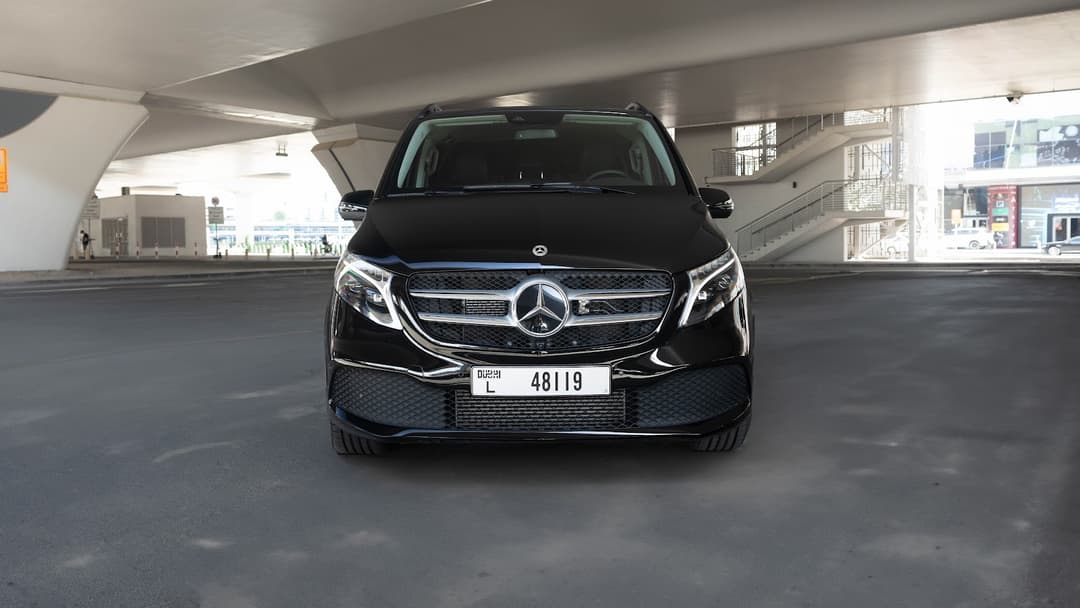Mercedes-Benz V-Class Black listed for rent in Dubai