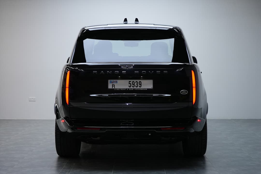 Range Rover HSE Vogue 1st Black listed for rent in Dubai