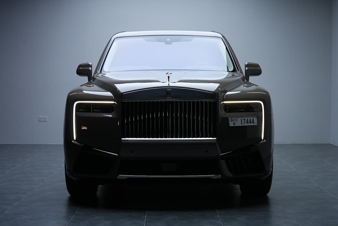 2025 Rolls-Royce Cullinan Brown listed for rent in Dubai