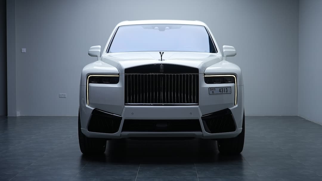 2025 Rolls-Royce Cullinan White listed for rent in Dubai