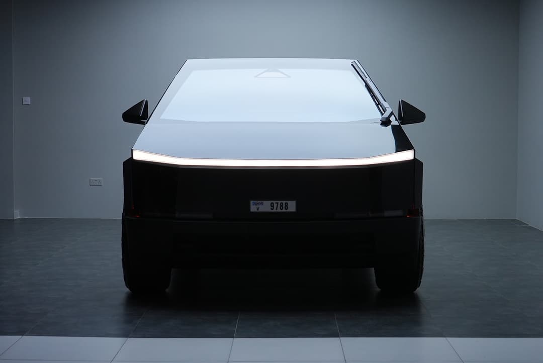 Tesla Cyberbeast Black listed for rent in Dubai