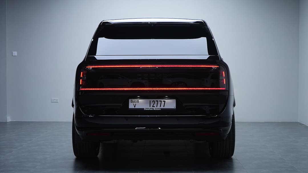 Zeekr 9x Black listed for rent in Dubai