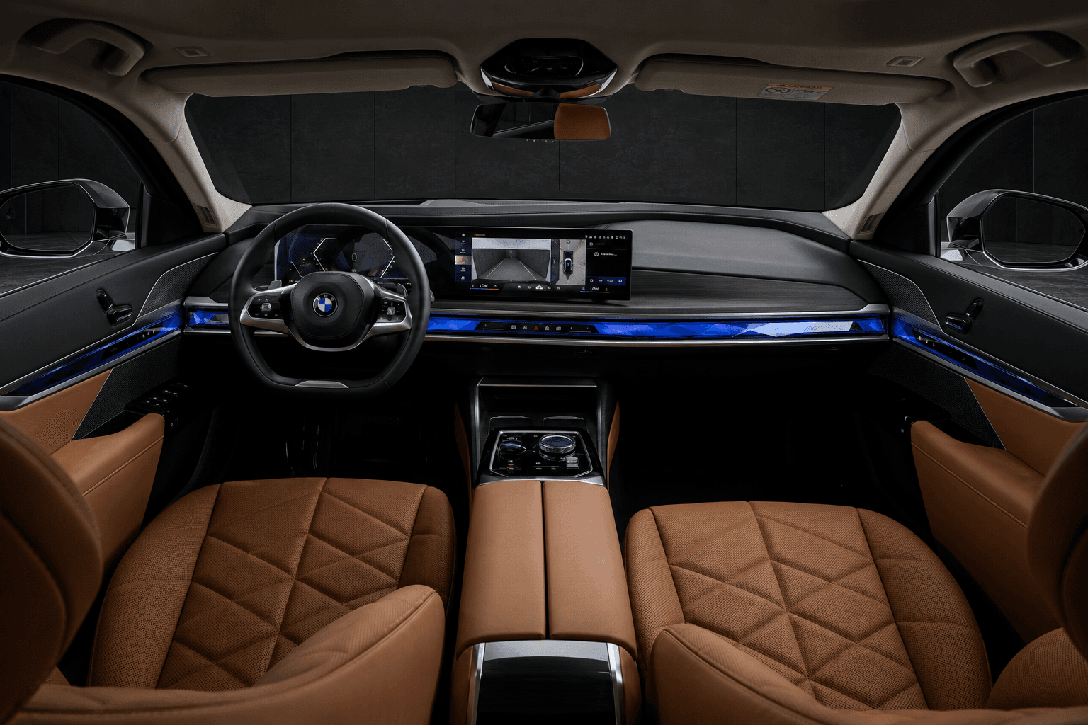 BMW 7 Series 760i interior 1