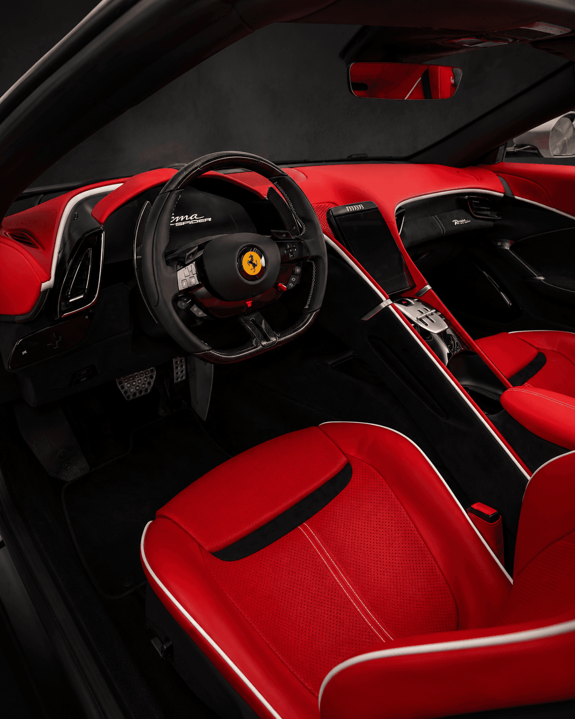 Ferrari Roma interior 1