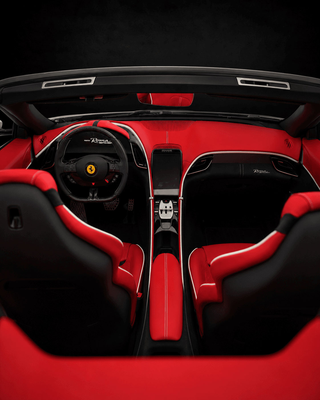 Ferrari Roma interior 2