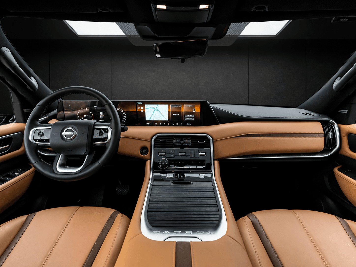 Nissan Patrol Platinum interior 1