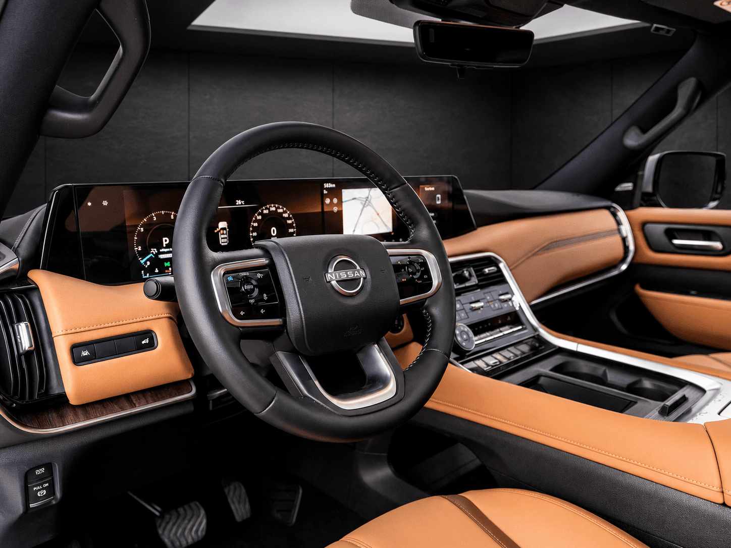 Nissan Patrol Platinum interior 2