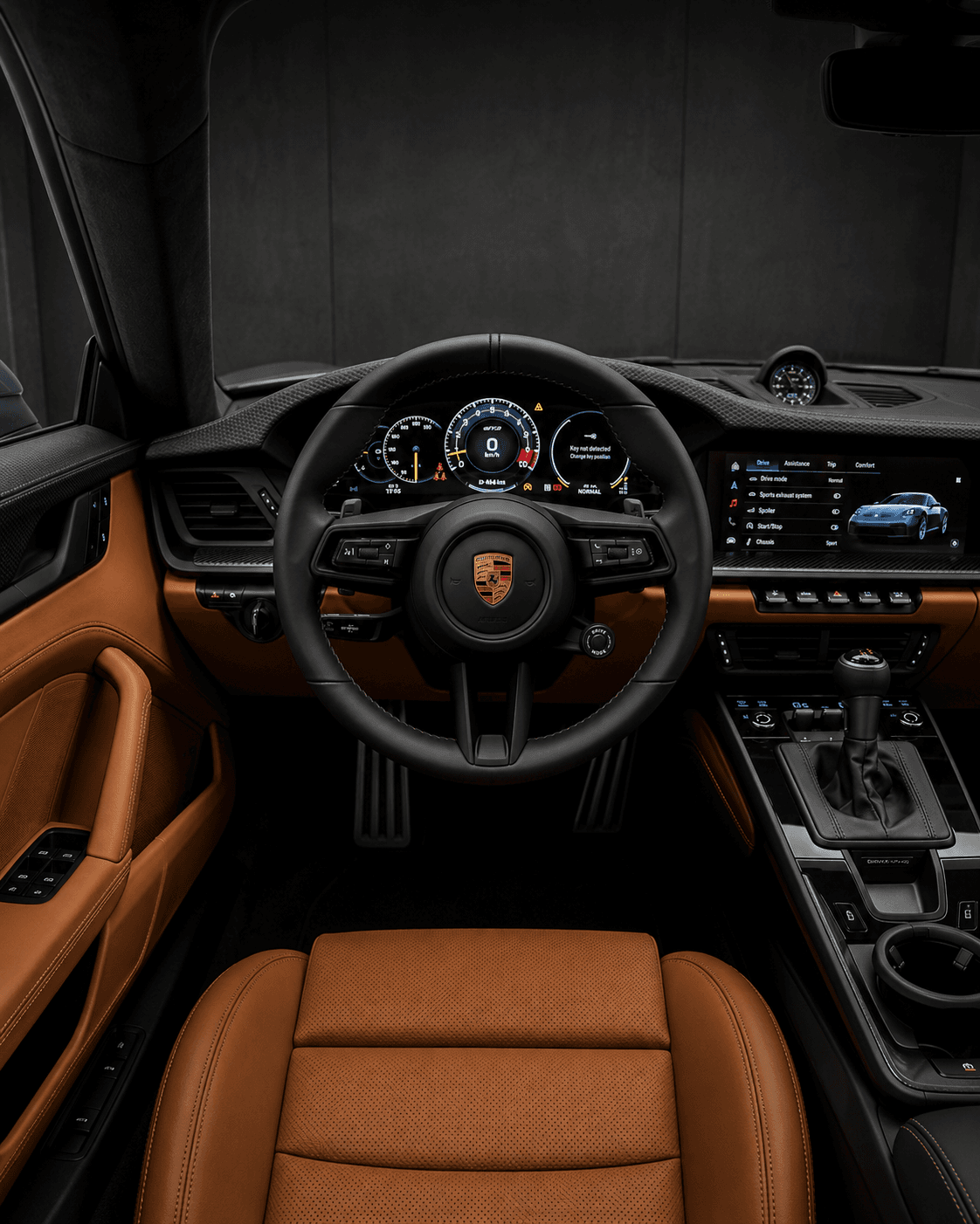Porsche 911 GT3 interior 1