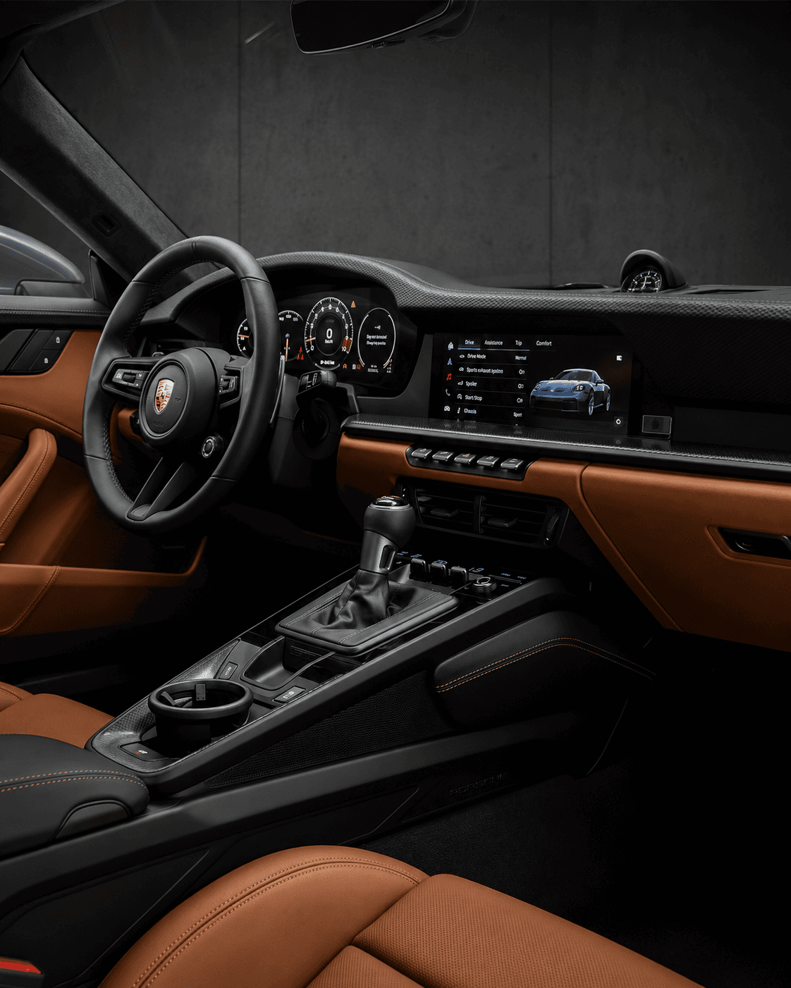 Porsche 911 GT3 interior 2